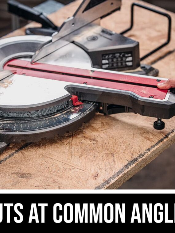 SKIL 10" Dual Bevel Sliding Compound Miter Saw, 15 Amp Motor, LED Shadow Line, 2x12 Capacity