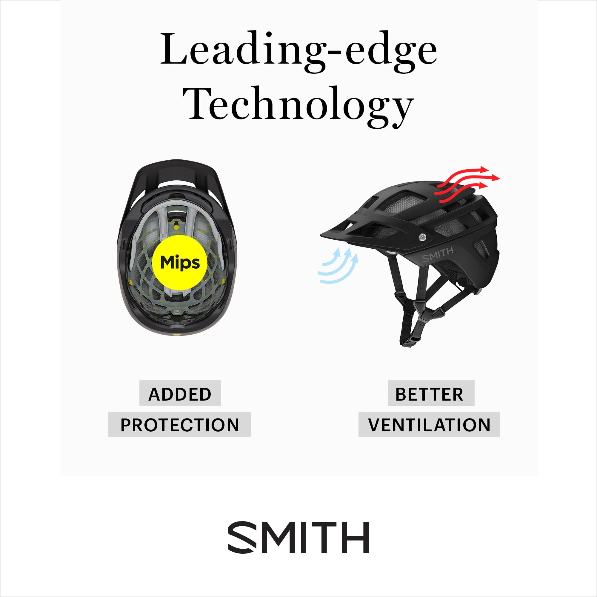 Smith Signal Cycling Helmet with MIPS, Koroyd Protection, 21 Vents, Adjustable Fit