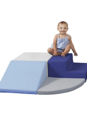 SoftScape Toddler Playtime Corner Climber, 4-Piece Set, Non-Slip, Safety Certified, Indoor Active Play for Ages 9 Months to 3 Years