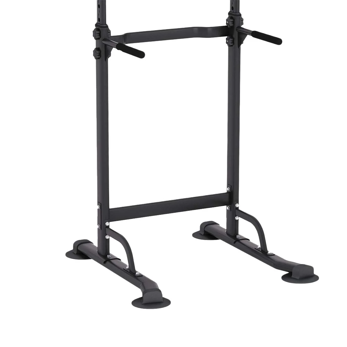 SogesPower Power Tower Dip Station Pull-Up Bar, Adjustable Height, 330 lbs Capacity, Full Body Workout Equipment
