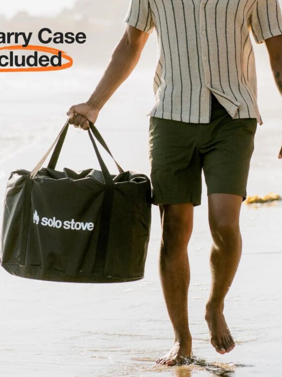 Solo Stove Bonfire 2.0 Smokeless Fire Pit with Stand, 19.5 Inch, Portable & Durable for Outdoor Use