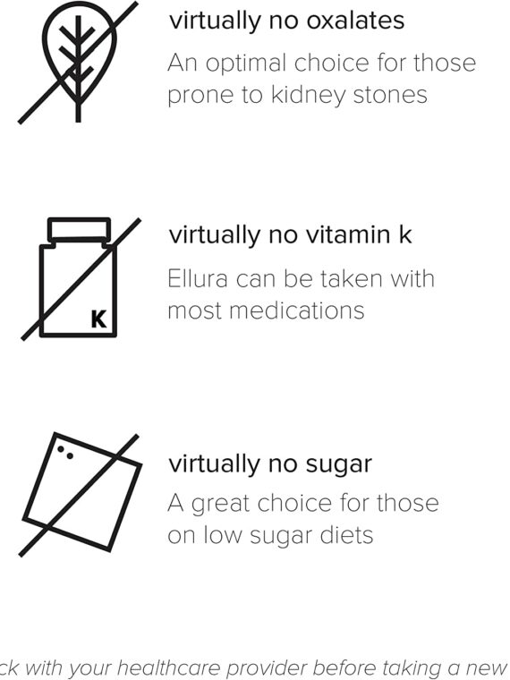 Solv Wellness Ellura Urinary Tract Health Supplement, 36 mg PAC, 90 Capsules