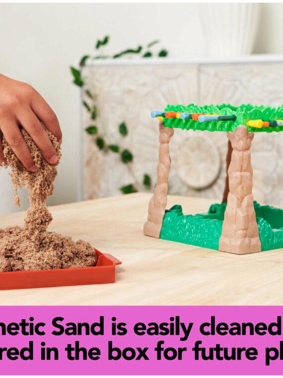 Spin Master Sink N’ Sand Board Game with Kinetic Sand for Kids Ages 4+, Family Fun Adventure