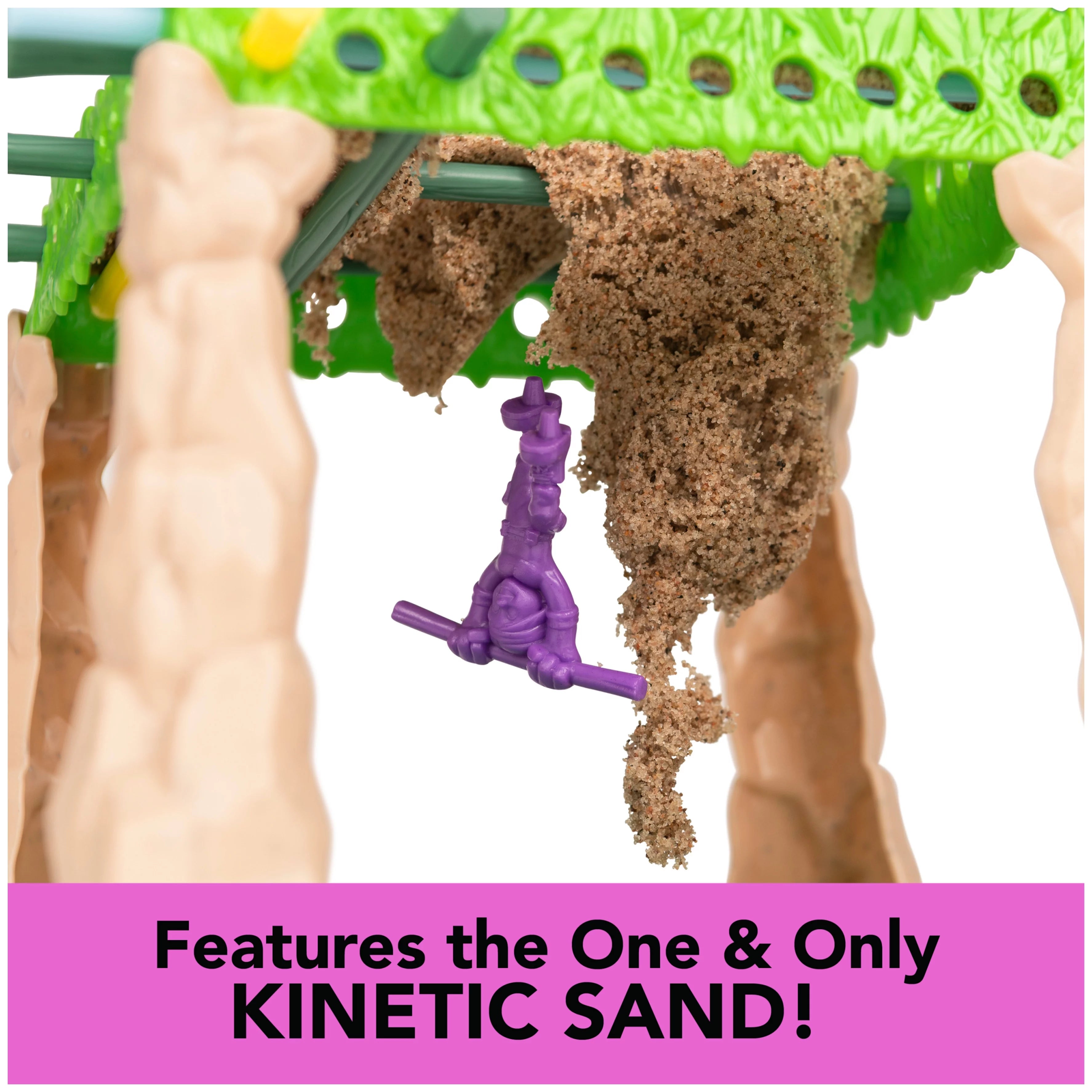 Spin Master Sink N’ Sand Board Game with Kinetic Sand for Kids Ages 4+, Family Fun Adventure