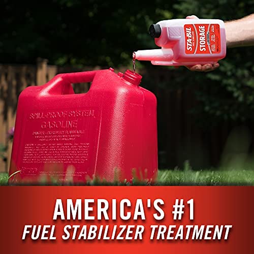 STA-BIL Fuel Stabilizer - Keeps Gasoline Fresh for 24 Months, Prevents Build-Up, Easy Starts