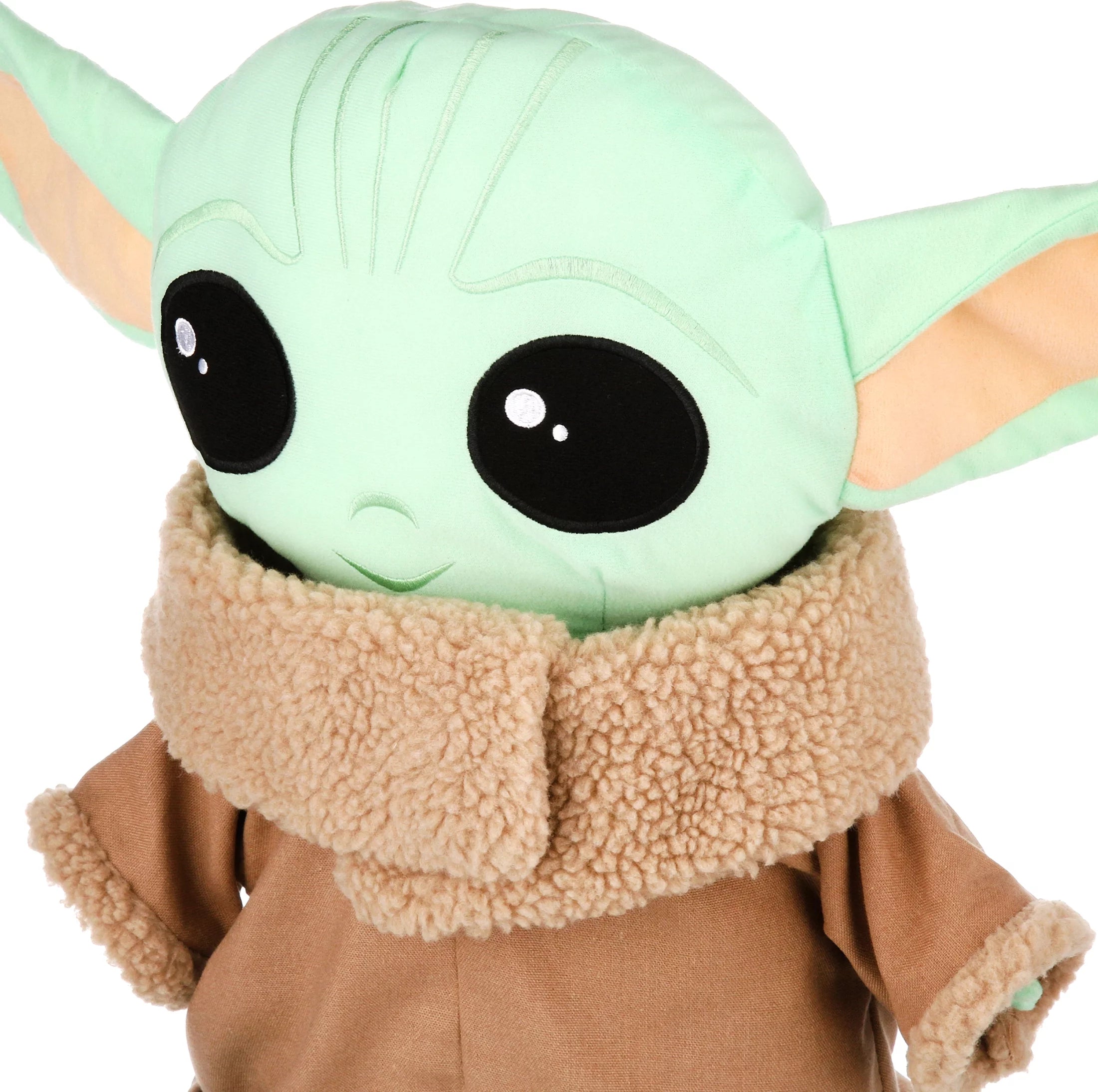 Star Wars The Mandalorian Baby Yoda Plush Pillow Buddy for Kids, Soft Cuddle Decorative Pillow