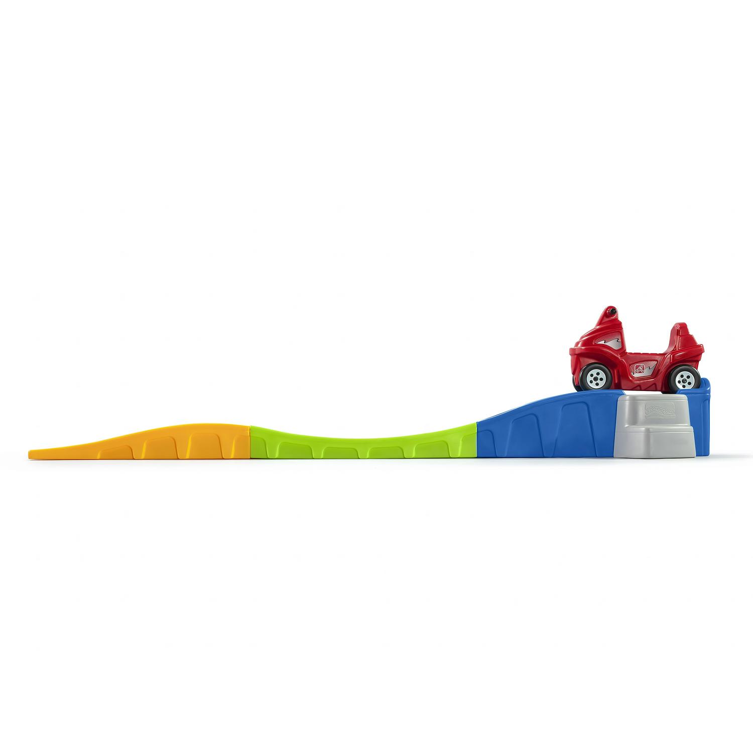 Step2 Anniversary Edition Roller Coaster Ride-on Toy, Multicolor, 10 ft Track, Ages 2-5, Durable Plastic