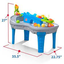 Step2 Ball Buddies Truckin & Rollin Interactive Play Table with Dump Trucks, Tongs & Balls for Kids 2+
