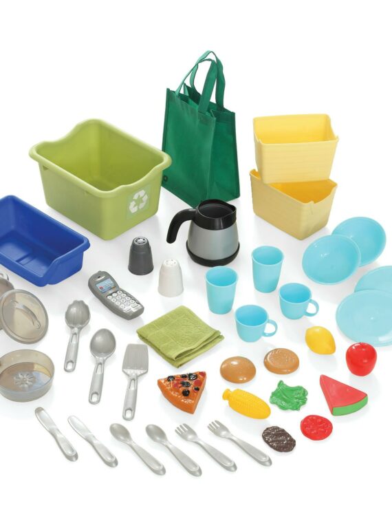 Step2 Heart of the Home Play Kitchen, 41-Piece Set, Realistic Design, Sound Effects, Ages 2-8