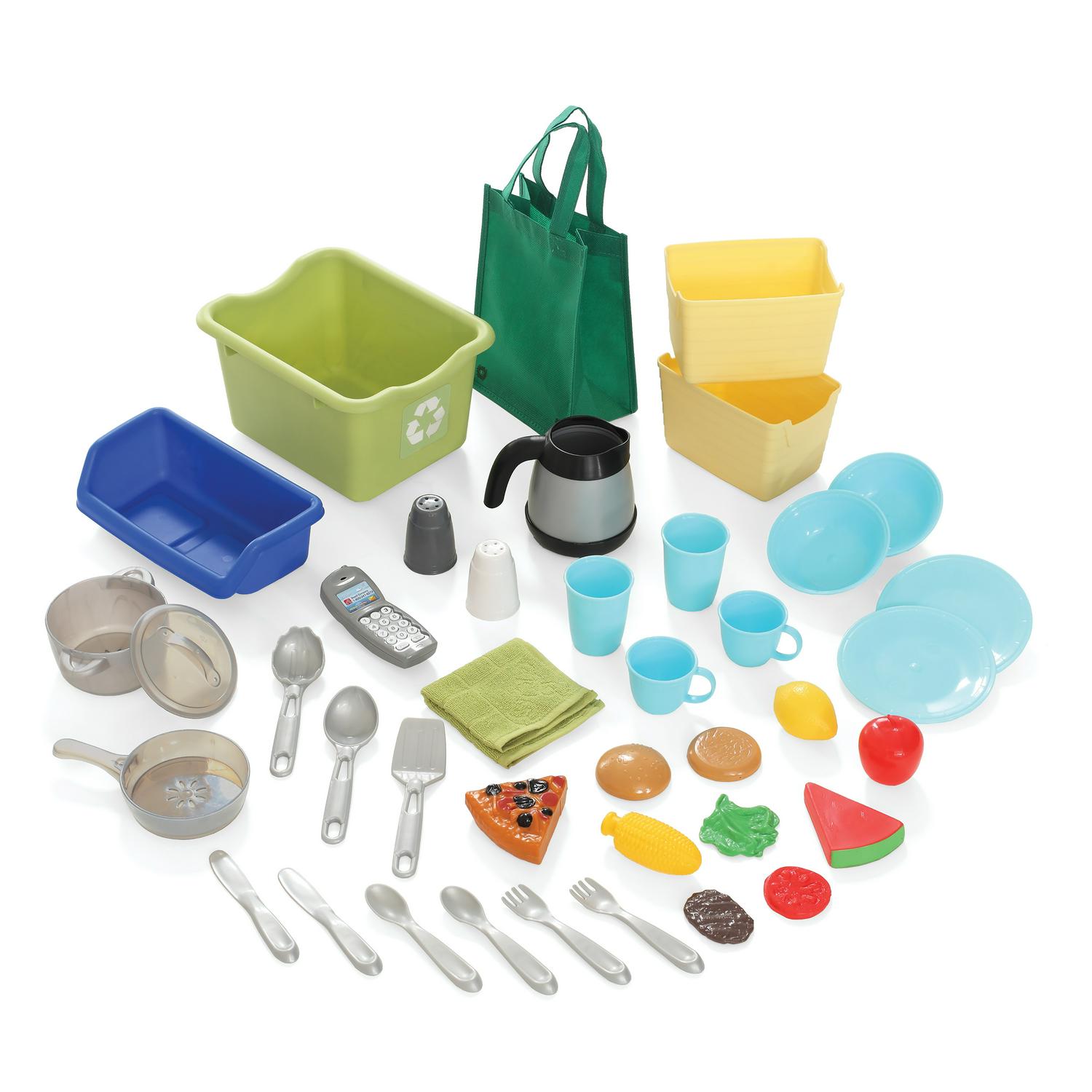 Step2 Heart of the Home Play Kitchen, 41-Piece Set, Realistic Design, Sound Effects, Ages 2-8