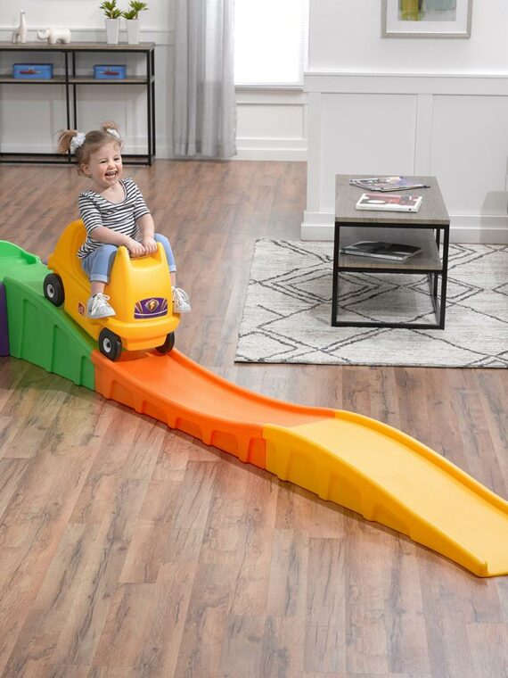 Step2 Kids Roller Coaster Car with 10 ft Track, Multicolor, Ages 2-5