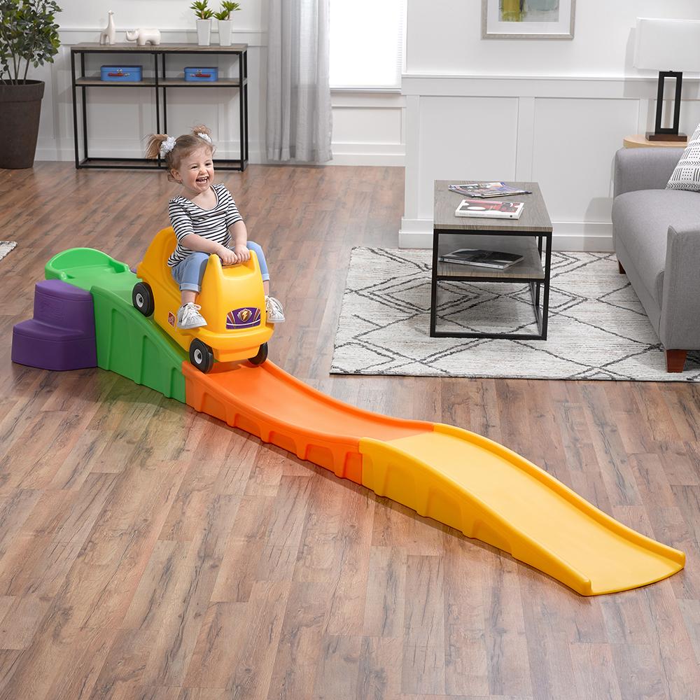 Step2 Kids Roller Coaster Car with 10 ft Track, Multicolor, Ages 2-5