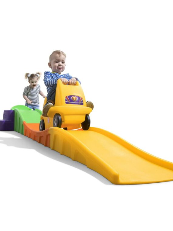 Step2 Kids Roller Coaster Car with 10 ft Track, Multicolor, Ages 2-5