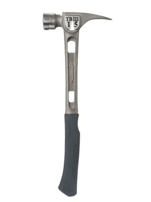 Stiletto TB3MC Ti-Bone III 15 oz Titanium Hammer with Milled Face & Curved Handle