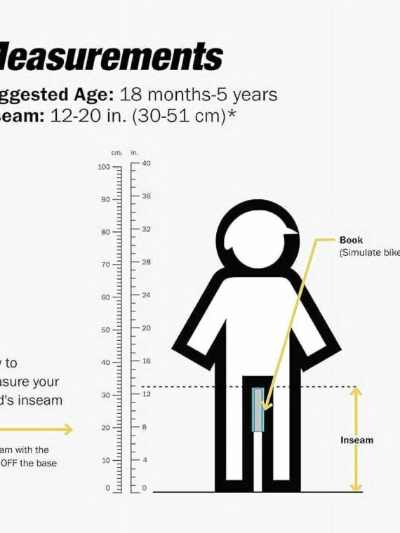 Strider 12 Sport Balance Bike, Yellow - Lightweight, Adjustable Seat, Ages 18 Months to 5 Years