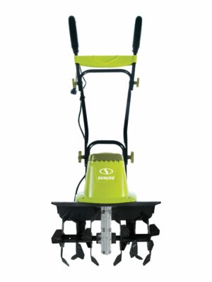 Sun Joe TJ604E 16-Inch Electric Garden Tiller & Cultivator, 13.5-Amp, 370 RPM, Adjustable Wheels