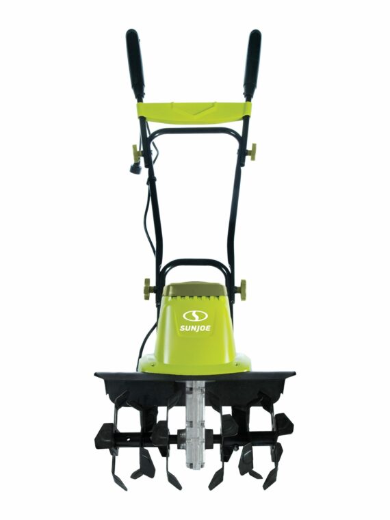 Sun Joe TJ604E 16-Inch Electric Garden Tiller & Cultivator, 13.5-Amp, 370 RPM, Adjustable Wheels
