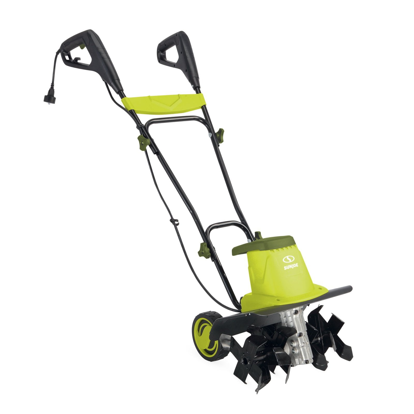 Sun Joe TJ604E 16-Inch Electric Garden Tiller & Cultivator, 13.5-Amp, 370 RPM, Adjustable Wheels