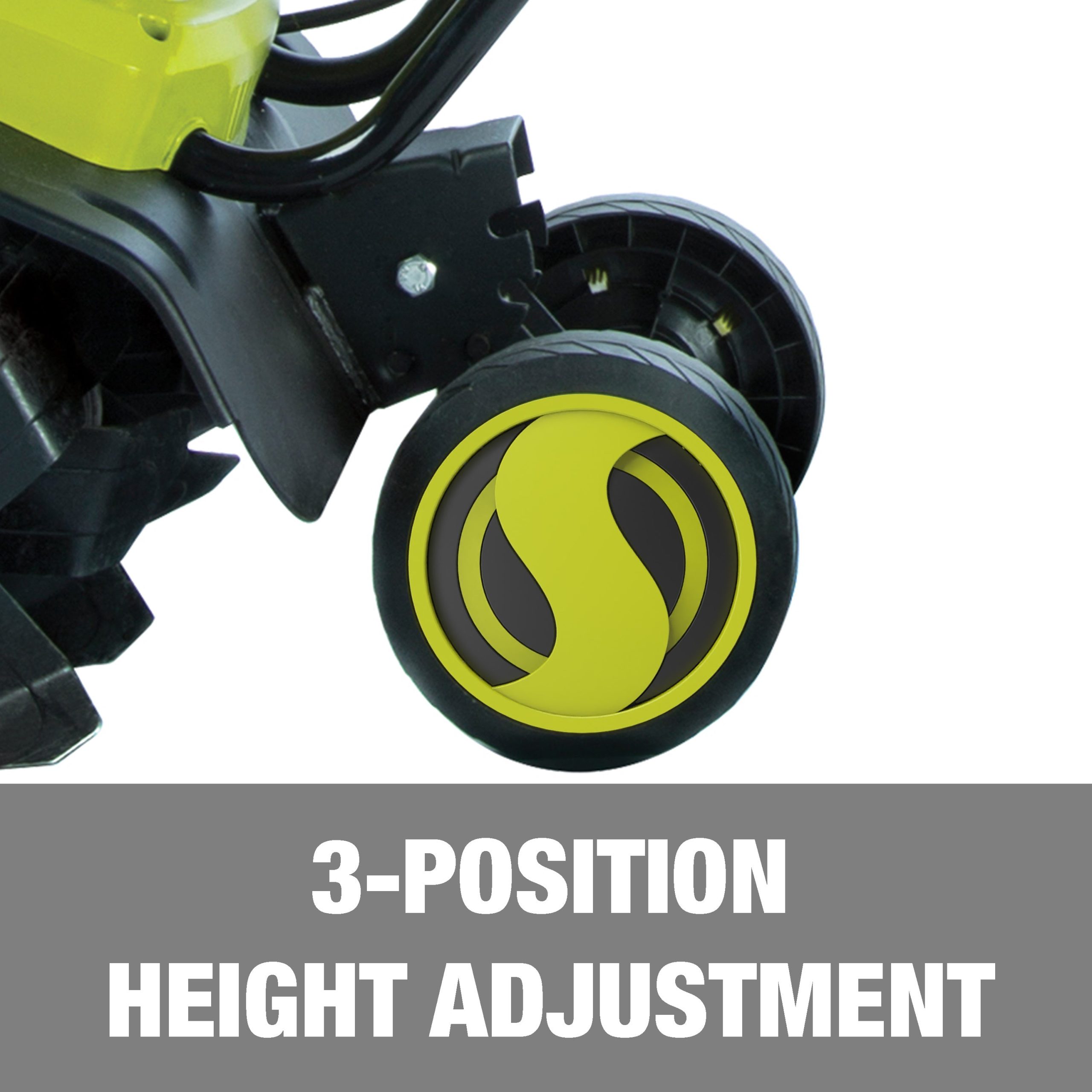 Sun Joe TJ604E 16-Inch Electric Garden Tiller & Cultivator, 13.5-Amp, 370 RPM, Adjustable Wheels