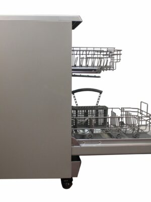 Sunpentown 18″ Portable Dishwasher, Stainless Steel, Energy Star, 8 Place Settings, 6 Wash Programs