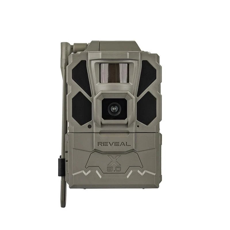 TACTACAM Reveal X Gen 3.0 LTE Cellular Trail Camera, 1080p Video, GPS, AT&T/Verizon Compatible, Low-Glow IR, No SD Required