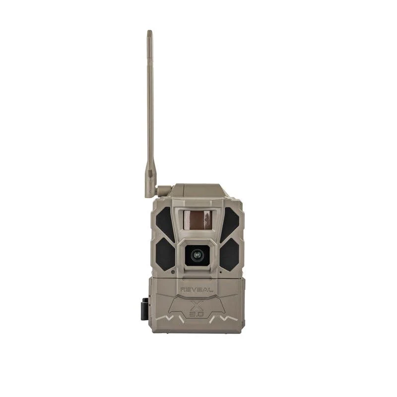TACTACAM Reveal X Gen 3.0 LTE Cellular Trail Camera, 1080p Video, GPS, AT&T/Verizon Compatible, Low-Glow IR, No SD Required