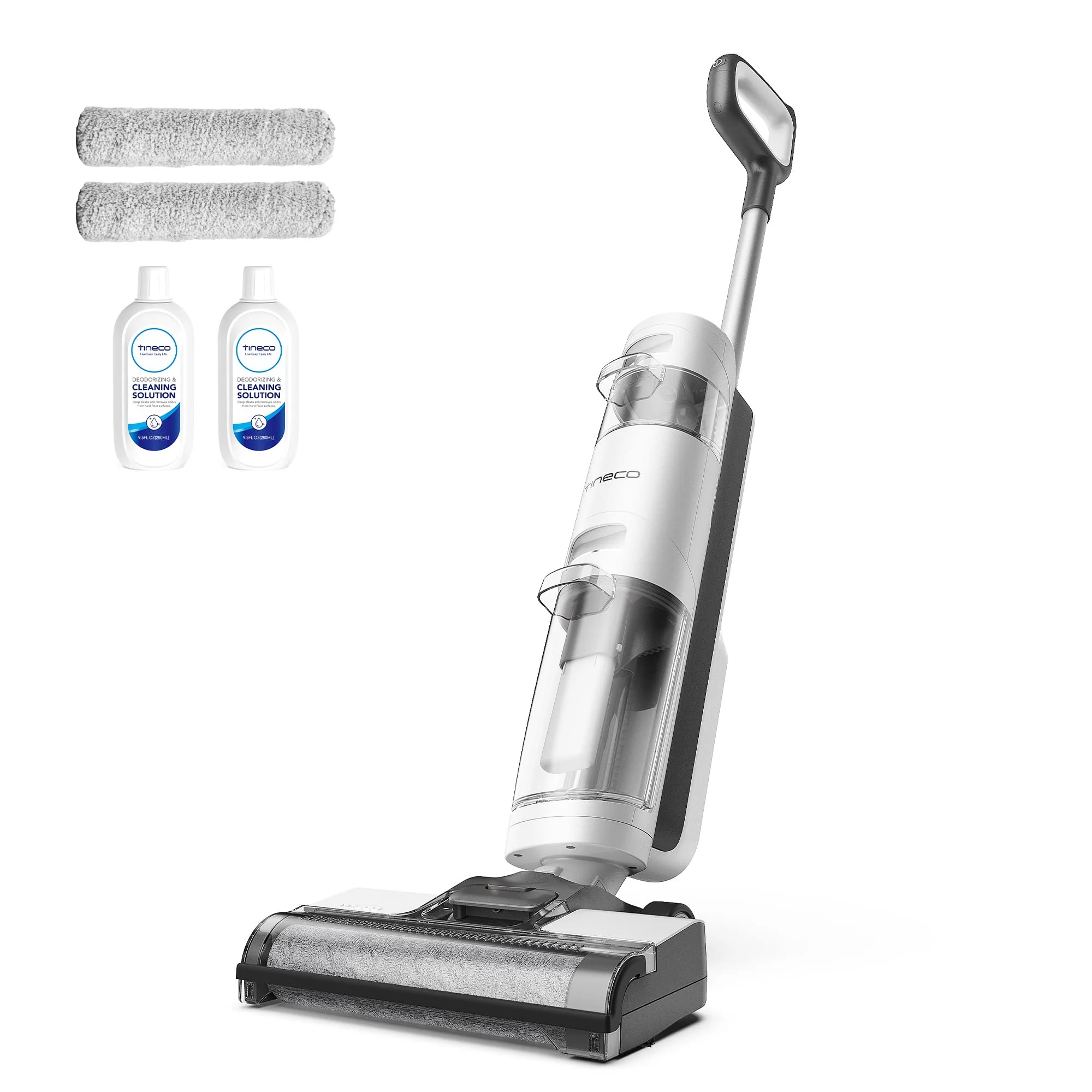 Tineco iFLOOR 3 Breeze Complete Cordless Wet Dry Vacuum Cleaner with Self-Cleaning, Lightweight, 2-in-1 Washer