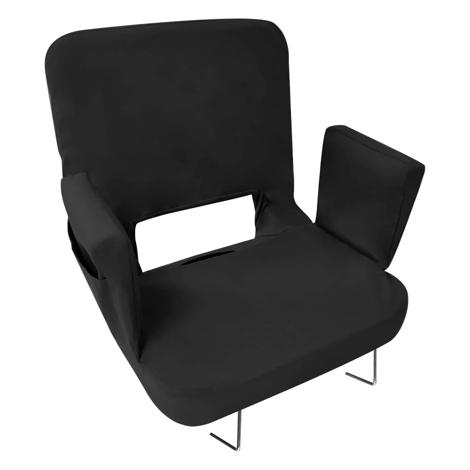 TOPSKY Stadium Seat with Reclining Back, 18.7" Width, Waterproof, Foldable, 3-Position Adjustable, 250 lbs Capacity