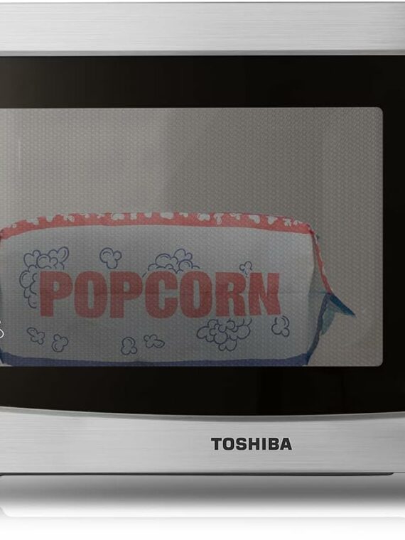 Toshiba 4-in-1 Countertop Microwave Oven, Convection & Air Fryer, 1.5 Cu Ft, 1000W, Silver