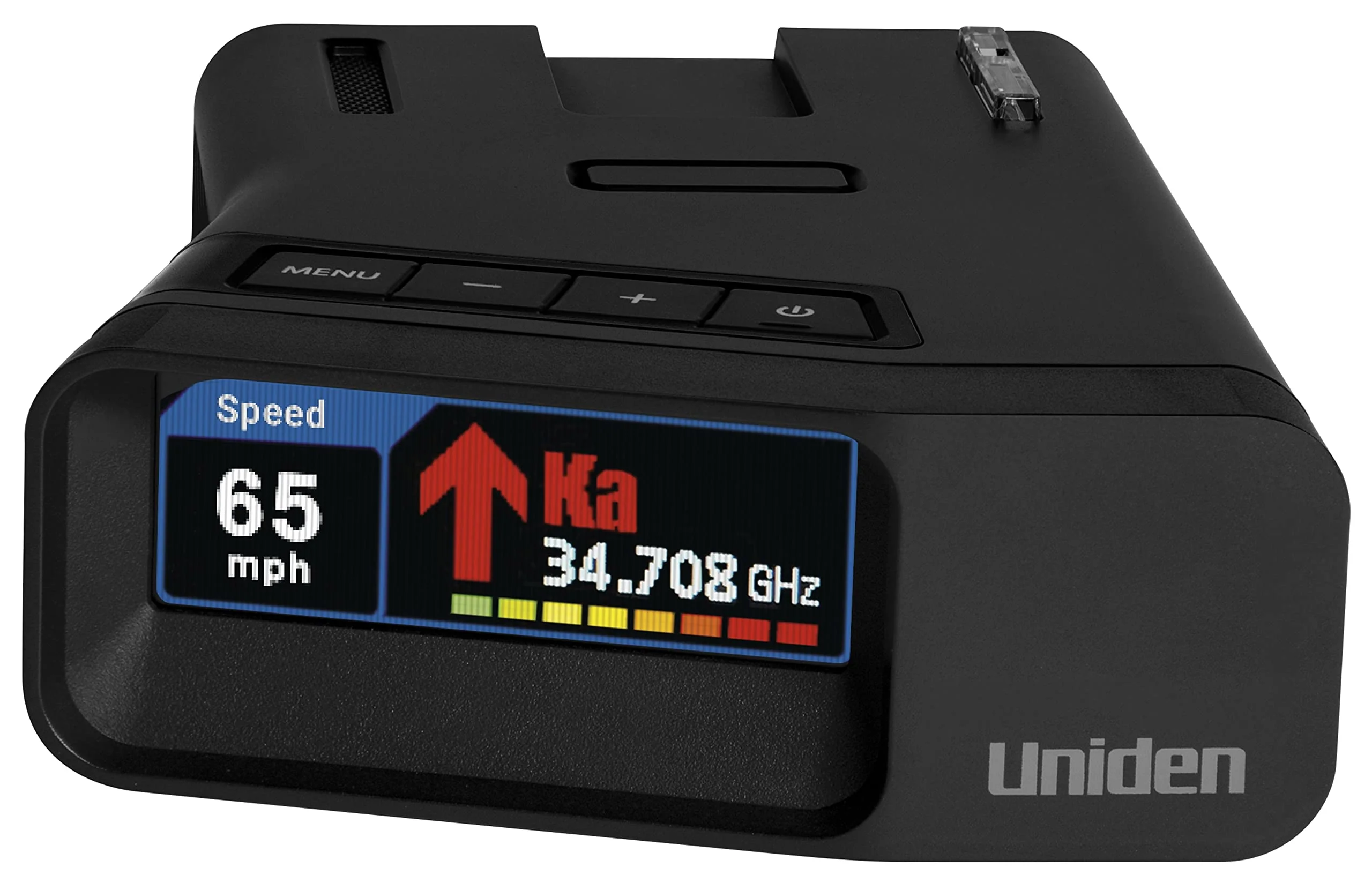 Uniden Extreme Long Range Laser/Radar Detector with 360° Detection, GPS, OLED Display, and Camera Alerts
