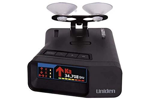 Uniden Extreme Long Range Laser/Radar Detector with 360° Detection, GPS, OLED Display, and Camera Alerts