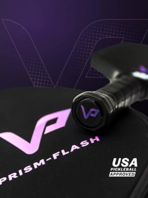 Vatic Pro Prism Flash 16mm Carbon Fiber Pickleball Paddle – Foam Walls, USAPA Approved