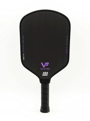 Vatic Pro Prism Flash 16mm Carbon Fiber Pickleball Paddle - Foam Walls, USAPA Approved
