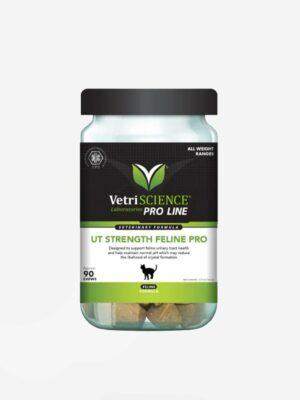 VetriScience UT Strength Feline Pro Cat Chews - Supports Urinary Tract Health with D-Mannose & Probiotics