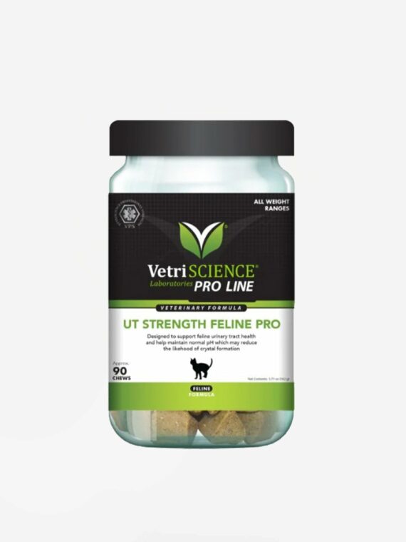 VetriScience UT Strength Feline Pro Cat Chews - Supports Urinary Tract Health with D-Mannose & Probiotics