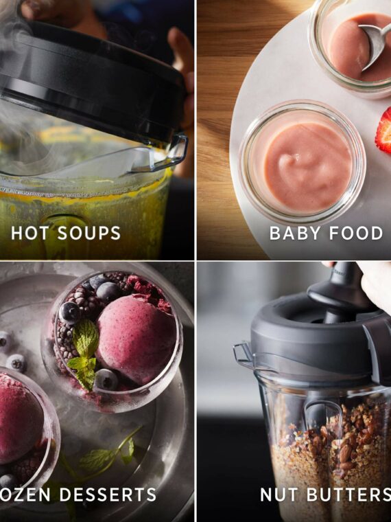 Vitamix Propel 750 Blender, Black, 64oz, 5 Presets, BPA Free, Countertop Blender