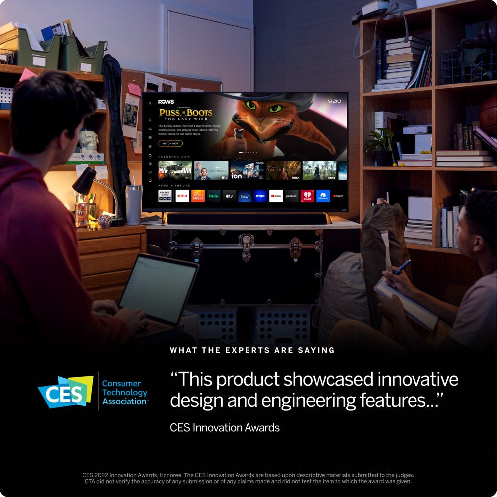 VIZIO 32" D-Series FHD LED Smart TV with Voice Remote & Gaming Features