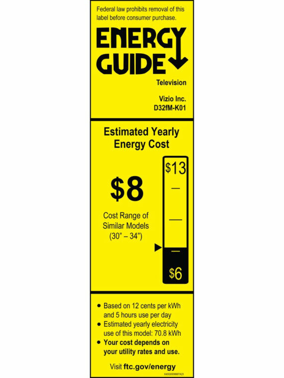 VIZIO 32" D-Series FHD LED Smart TV with Voice Remote & Gaming Features