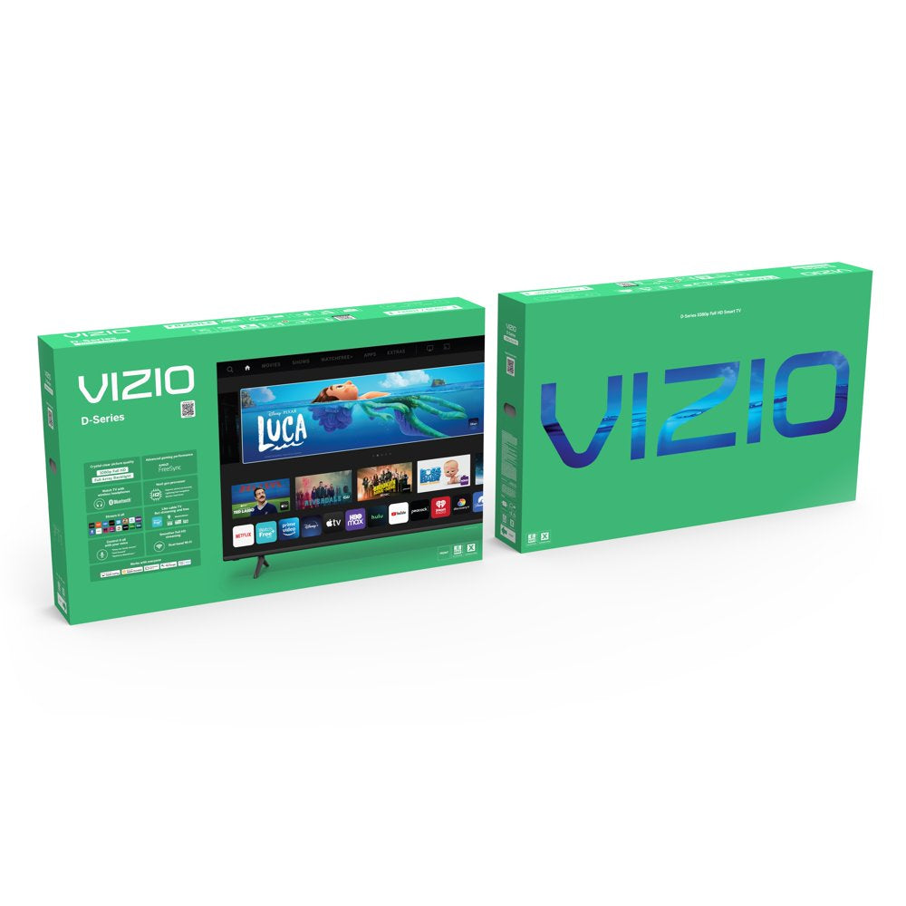 VIZIO 32" D-Series FHD LED Smart TV with Voice Remote & Gaming Features