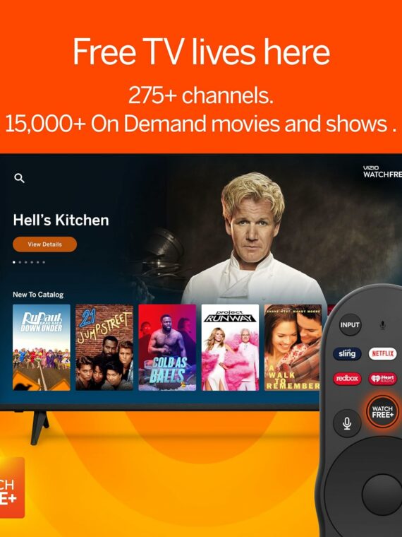 VIZIO 50" 4K HDR Smart LED TV with Dolby Vision, WiFi 6, Renewed Model V4K50M-08