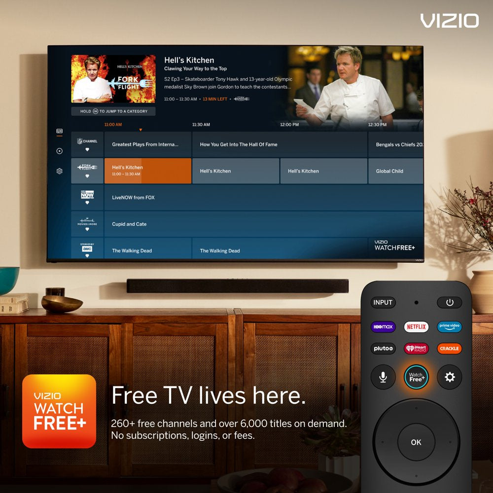 VIZIO D-Series 32" FHD LED Smart TV with Voice Control & Gaming Features