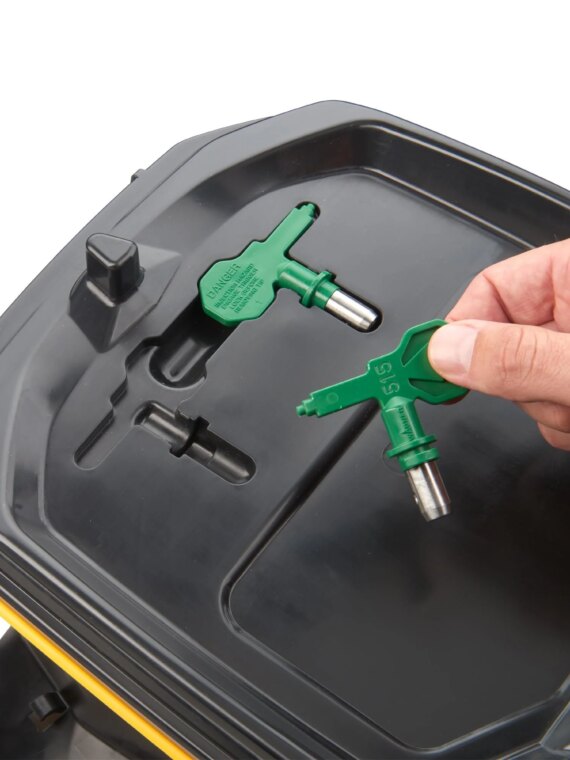 Wagner Control Pro 130 Paint Sprayer Kit, High Efficiency, 1.5-Gallon Hopper, 25 ft Hose, Includes Extension Wand & Spray Tips