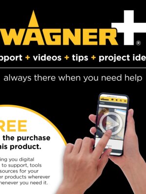 Wagner Control Pro 130 Paint Sprayer Kit, High Efficiency, 1.5-Gallon Hopper, 25 ft Hose, Includes Extension Wand & Spray Tips