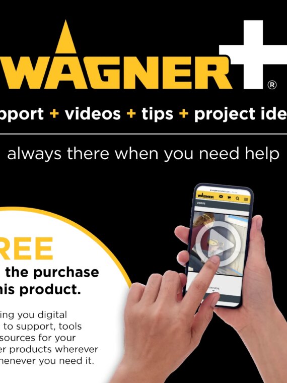 Wagner Control Pro 130 Paint Sprayer Kit, High Efficiency, 1.5-Gallon Hopper, 25 ft Hose, Includes Extension Wand & Spray Tips