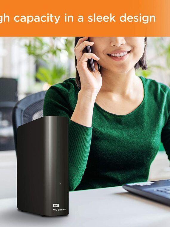 WD 4TB Elements Desktop Hard Drive, USB 3.0, PC/Mac/PS4/Xbox Compatible, Fast Data Transfer, Plug-and-Play