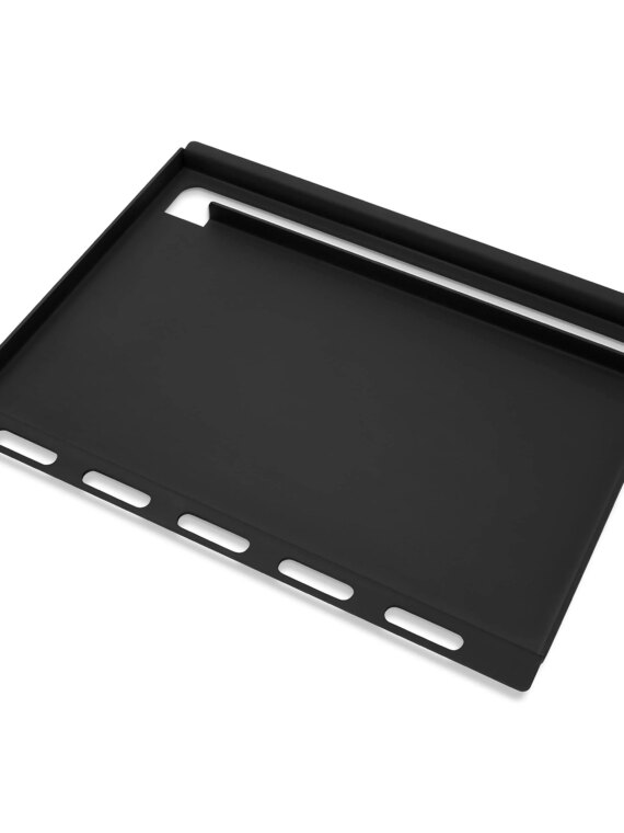 Weber Carbon Steel Rectangular Griddle, Rust-Resistant, Pre-Seasoned, Full Size