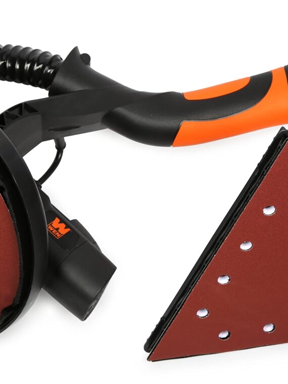 WEN 5-Amp 2-in-1 Variable Speed Drywall Sander with Triangular & Circular Heads
