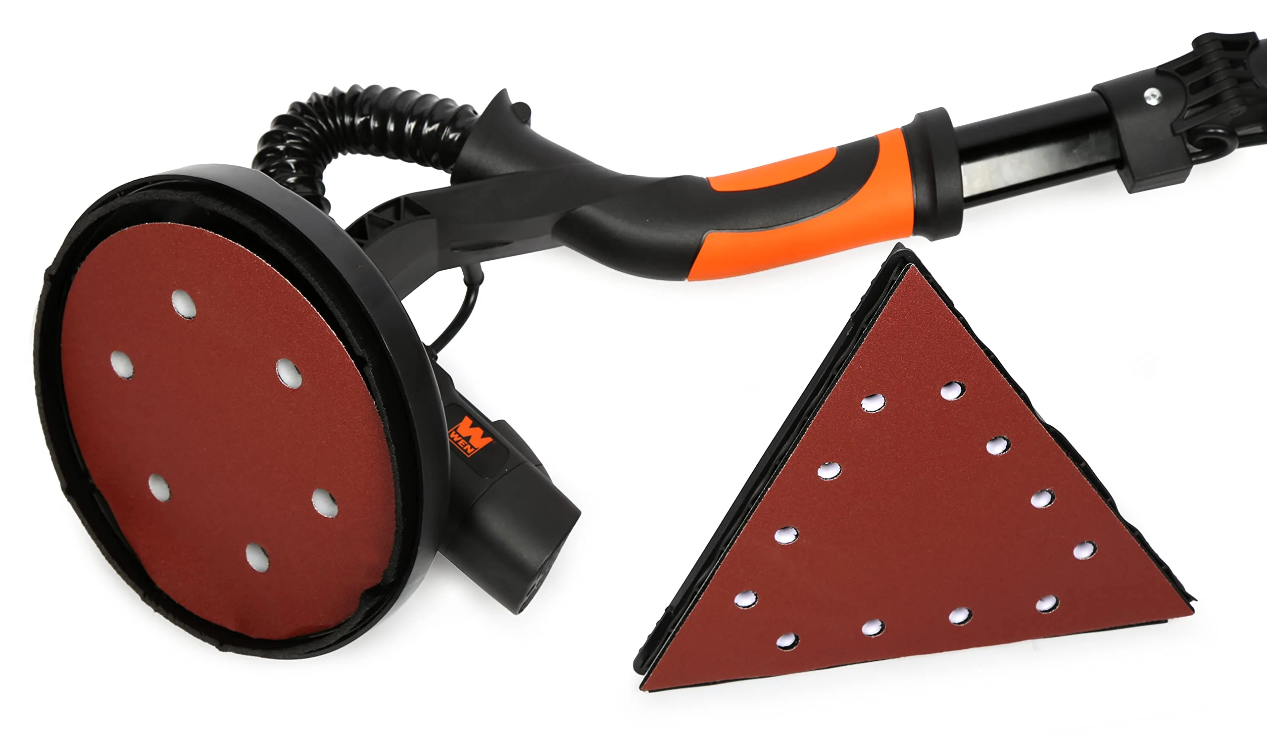 WEN 5-Amp 2-in-1 Variable Speed Drywall Sander with Triangular & Circular Heads