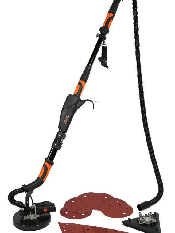WEN 5-Amp 2-in-1 Variable Speed Drywall Sander with Triangular & Circular Heads