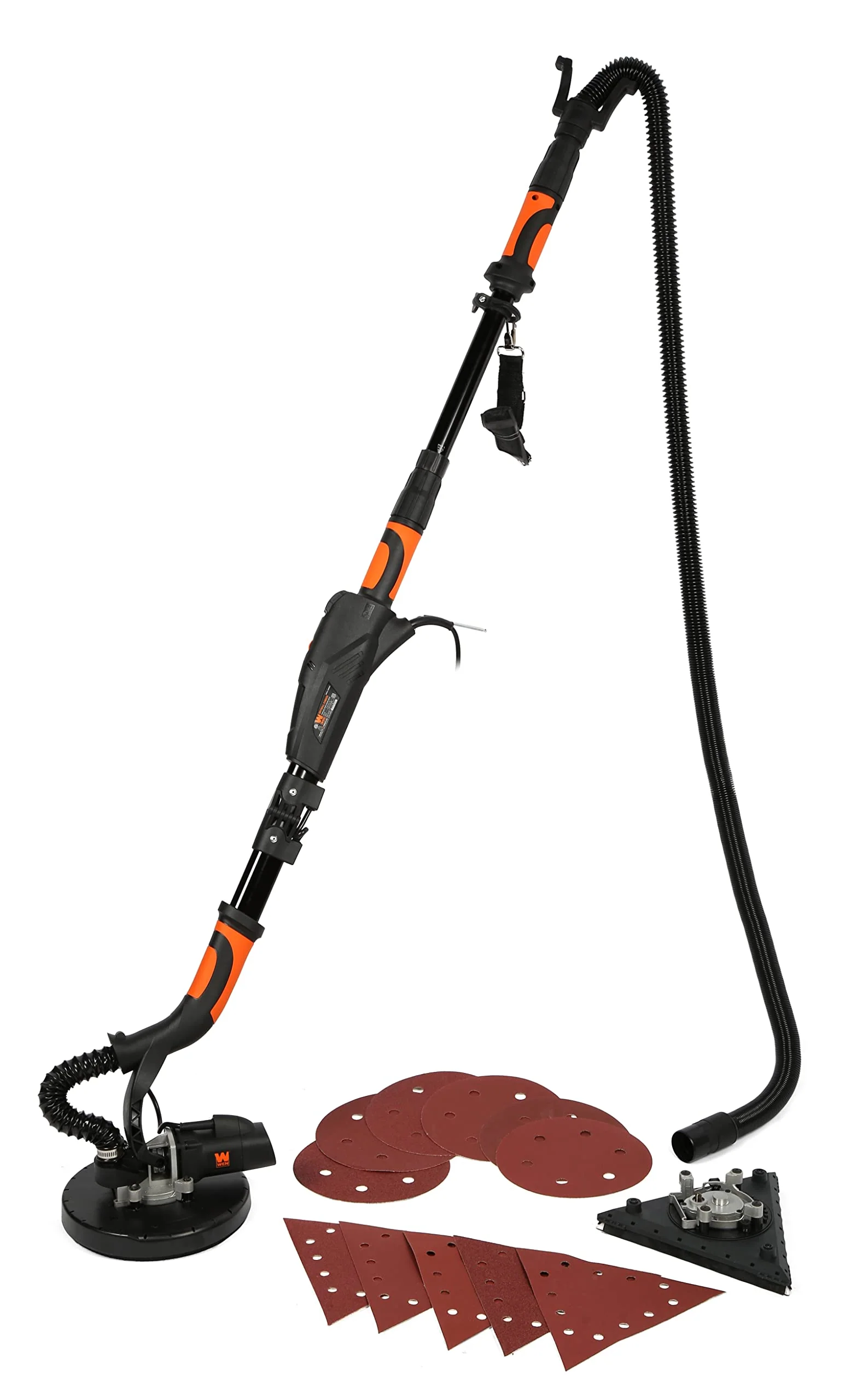 WEN 5-Amp 2-in-1 Variable Speed Drywall Sander with Triangular & Circular Heads